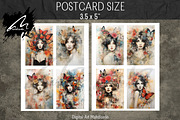 Girl and Butterflies, Collage Papers, a Person Illustration by Digital Art Mahdiseño (Thumbnail 8 of 9)