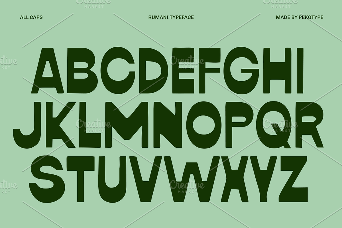 Rumani - Reverse Contrast Font, a Sans Serif Font by Pekotype (Photo 3 of 15)