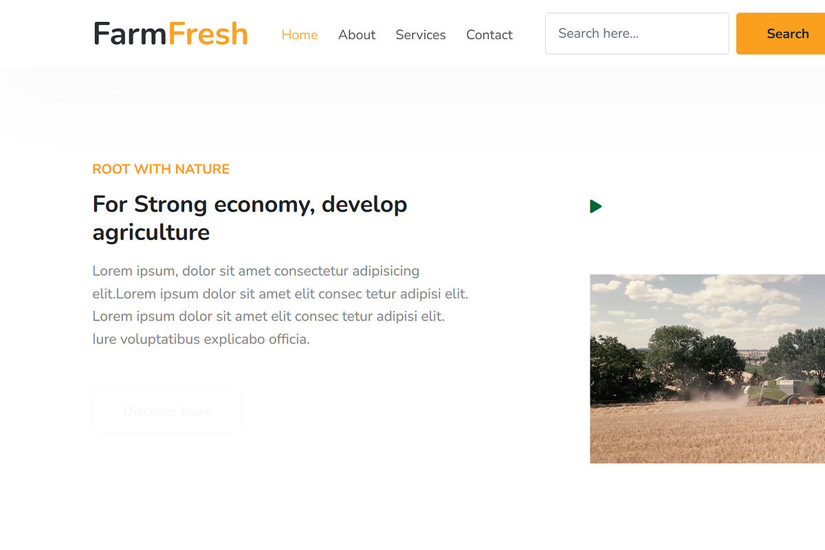 FarmFresh-Agricultural Template, a HTML Template by NomaTemplates (Photo 7 of 15)