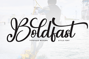 Boldfast | Script Font, a Handwritten Font by Scratchones (Thumbnail 1 of 9)