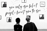 Handbook Handwritten Font, a Script Font by Letteralle Studios (Thumbnail 8 of 10)