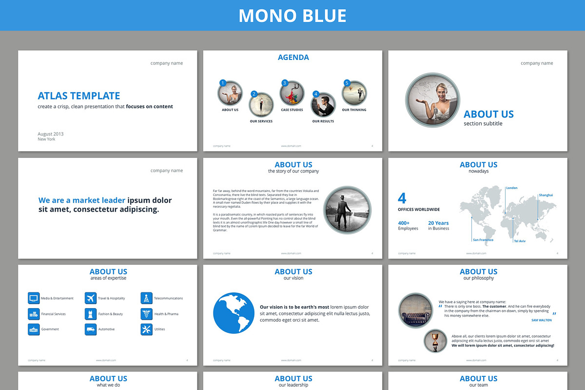 ATLAS PowerPoint Template, a Presentation Template by HuskyHouse (Photo 5 of 10)