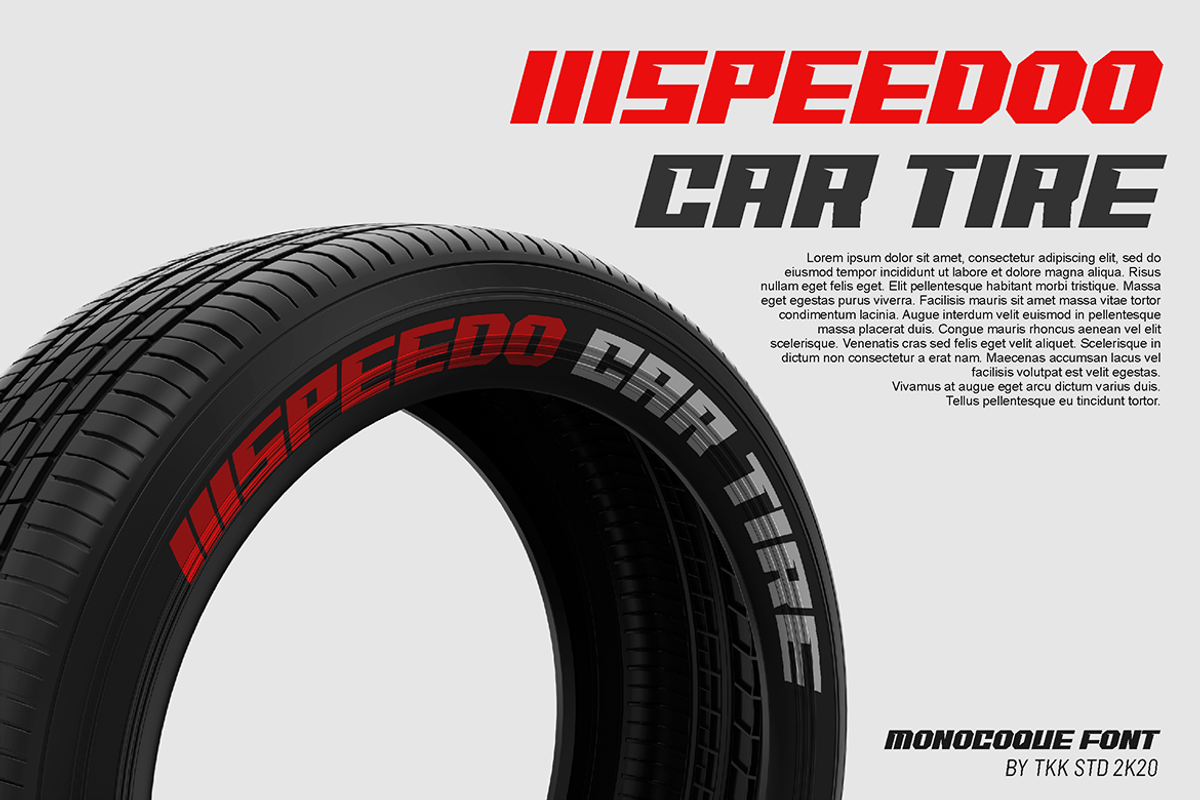 MONOCOQUE - Gaming Font, a Sans Serif Font by tokokoo (Photo 8 of 15)