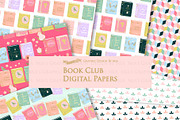 Book, Book Club, I Love Books, an Education Illustration by Mia's Graphic Design (Thumbnail 7 of 9)