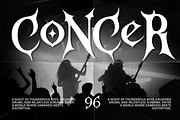 Neivak – Horror Gothic Display Font, a Blackletter Font by MaikoHatta (Thumbnail 7 of 7)