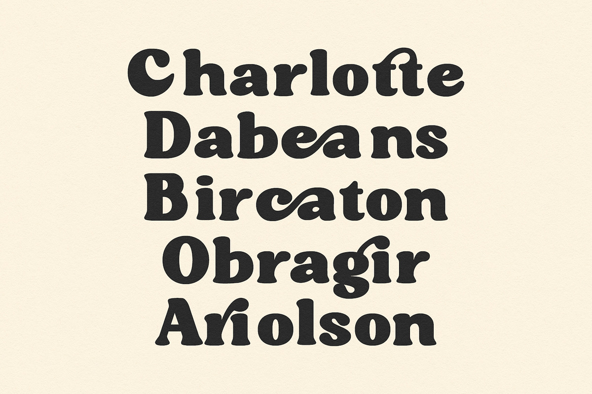 Cattuls Soft Groovy Retro Serif Font, a Serif Font by Maulana Creative (Photo 2 of 9)
