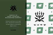 207 FOLK TROPICAL SHAPES AND BORDERS, a Decorative Illustration by Favete Art (Thumbnail 10 of 17)