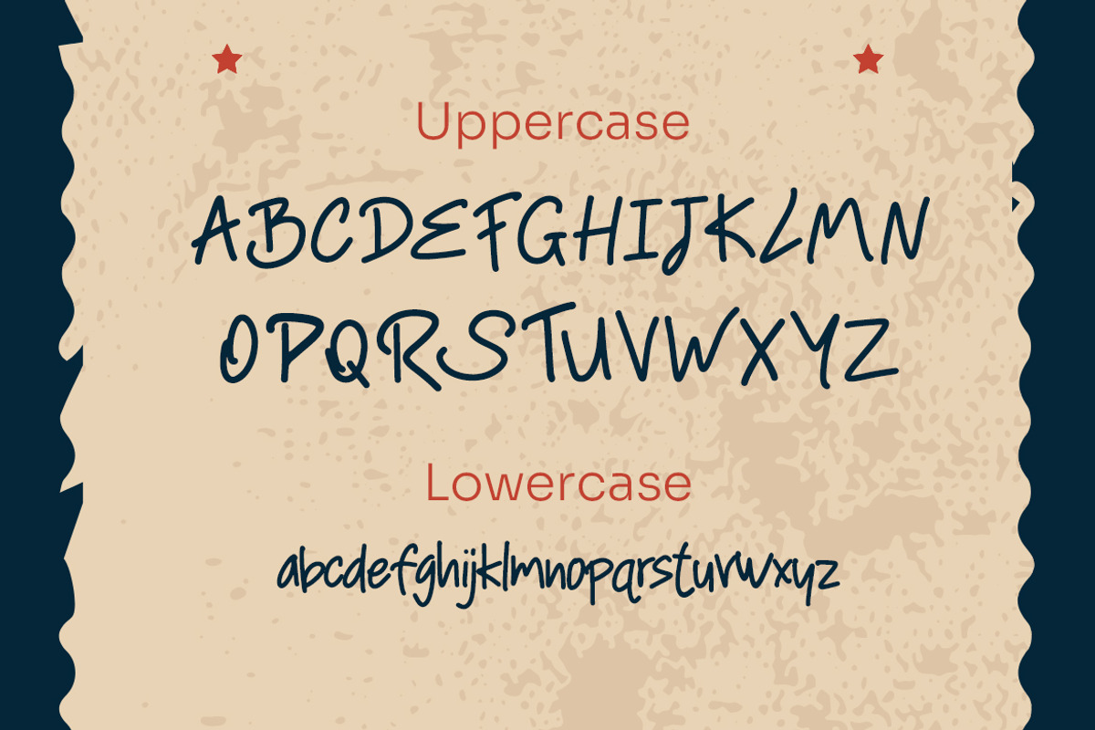 Angesullivan - Simple Display Brush, a Handwritten Font by Dhabee (Photo 2 of 10)