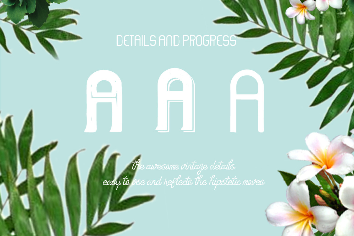 Hipstetic font family (Intro sale!) preview 3