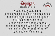 Amnestia Typeface with Extra, a Serif Font by Arterfak Project (Thumbnail 15 of 16)