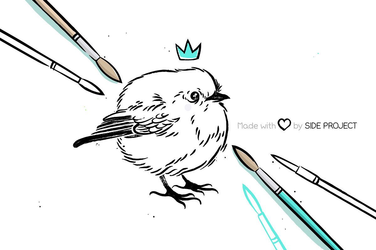 Hand Drawn Ink Brushes, a Brush Add-On by Side Project (Photo 5 of 7)