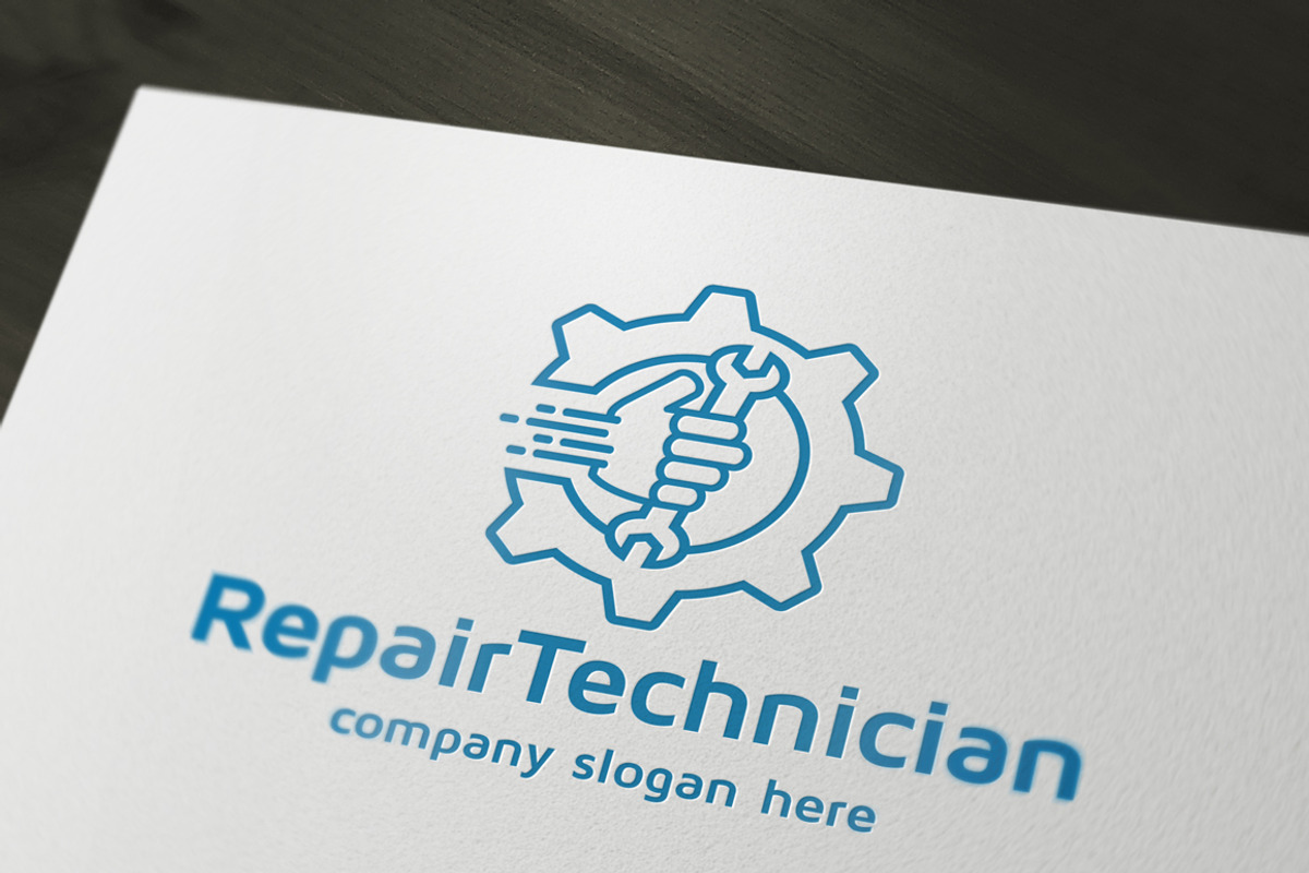 Repair Technician, a Branding & Logo Template by dm243 (Photo 2 of 3)