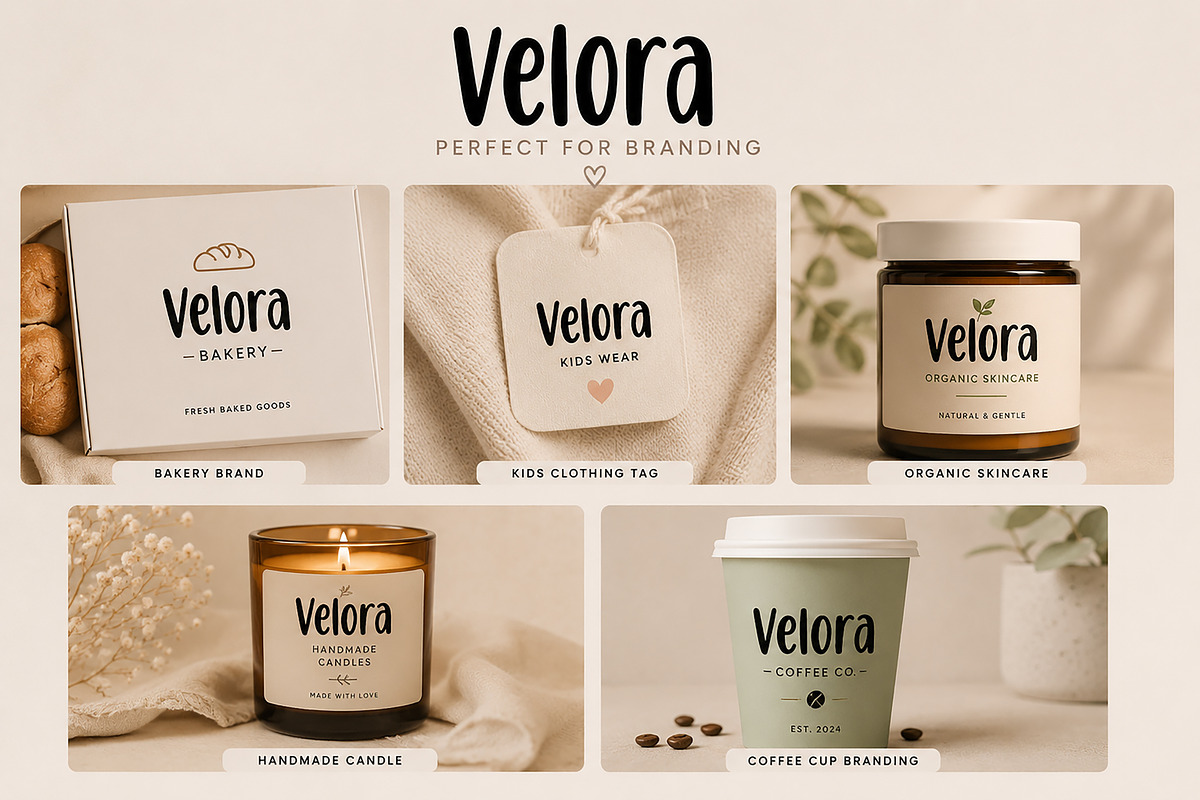 Velora, a Handwritten Font by Wow Magic (Photo 3 of 5)