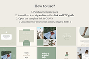 Sage Instagram Template Canva, a Social Media Template by Eden Origin Studio (Thumbnail 2 of 4)