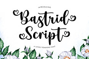 Bastrid Script, a Script Font by Attract Studio (Thumbnail 1 of 10)