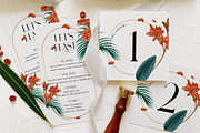 Fancy Tropical Wedding Suite, an Invitation Template by BlueRobinDesignShop (Thumbnail 9 of 13)