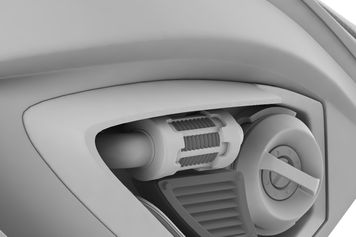 Sport bike futuristic concept, a Cars & Vehicle 3D Model by konstantin.ermolaev (Photo 8 of 12)