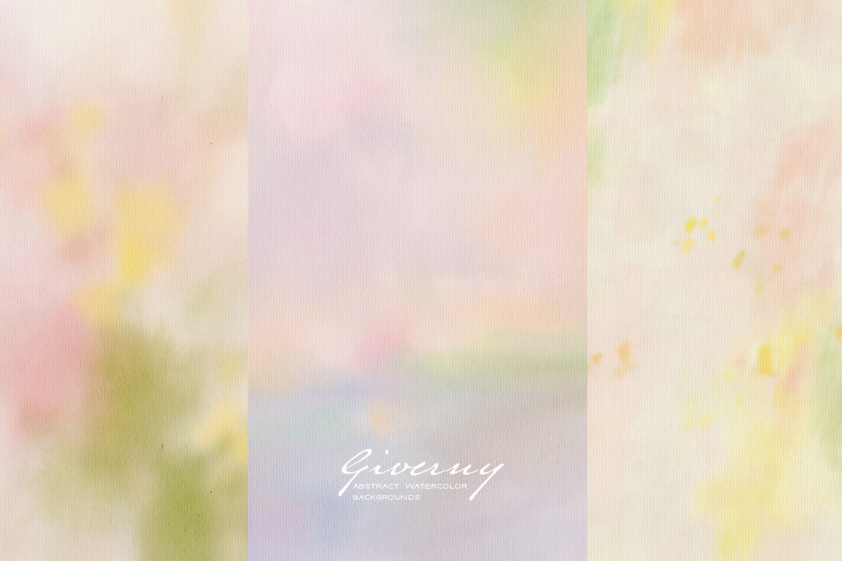 Giverny Watercolor Backgrounds, a Background Graphic by alonahaidash (Photo 14 of 14)