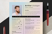 Editable Resume with Icons & Section, a Resume Template by ResumeInventor (Thumbnail 1 of 6)
