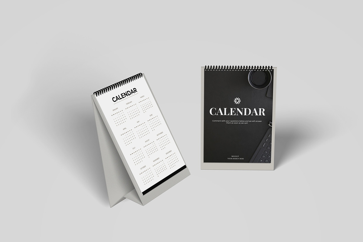 Calendar Mockup, a Books & Magazine Mockup by Lxadesign (Photo 10 of 10)