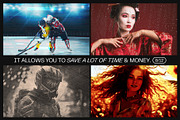 12 Photo Effect Templates, a Brushes & More by iDoodle Studio (Thumbnail 5 of 6)