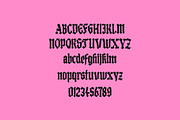 Black Madness, a Blackletter Font by Mirco Zett (Thumbnail 2 of 7)