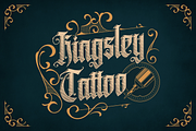Aimerva, a Blackletter Font by ilhamtaro (Thumbnail 3 of 12)