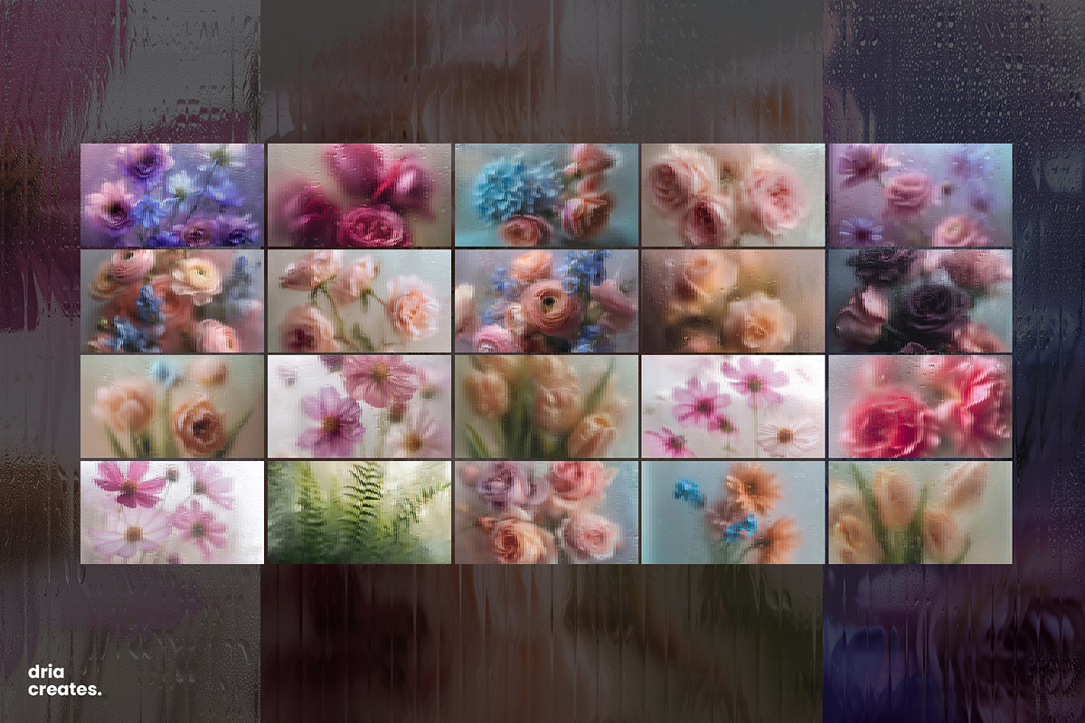Fluted Bloom - Background Set, a Background Graphic by Nenjo Studio (Photo 8 of 8)