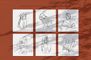 Abstract Female Figure Line Art, a Person Illustration by Rough Edges Supply Co. (Thumbnail 2 of 8)