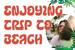 Crabking - Tropical Display Font