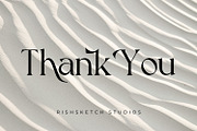 Kibright, a Serif Font by Rishsketch (Thumbnail 13 of 13)
