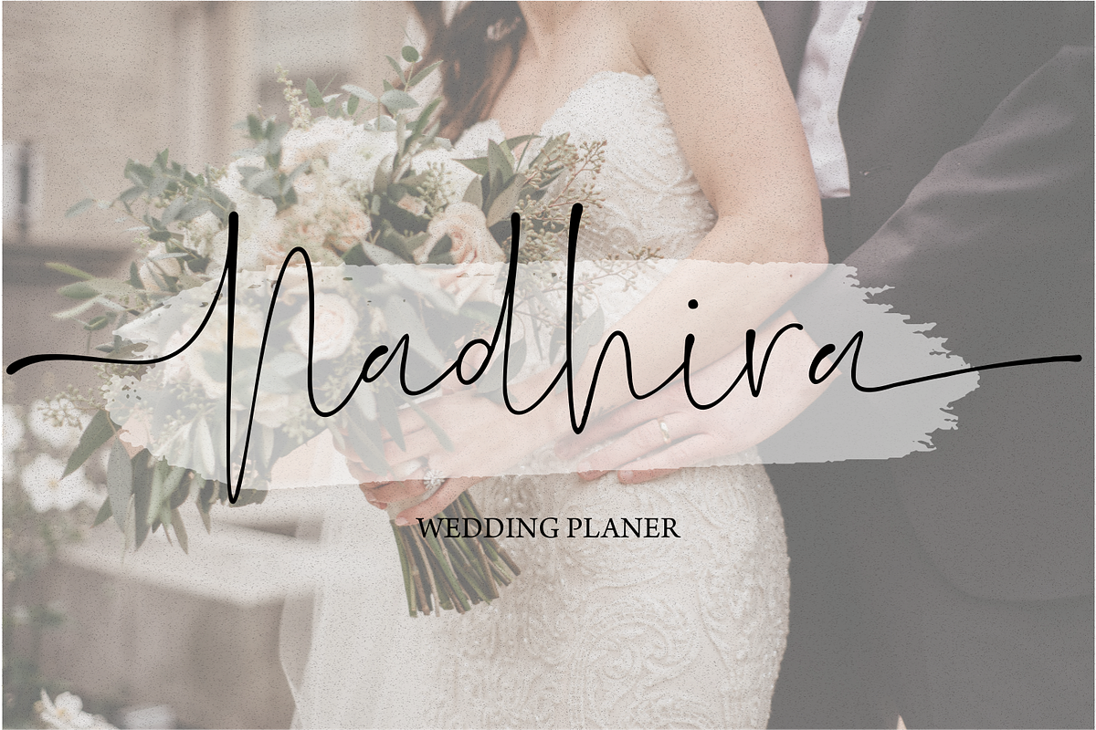 Madyra Monoline Script, a Script Font by Forberas Club (Photo 6 of 9)