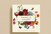 Vintage Floral Alphabet Flower Set, a Decorative Illustration by Veris Studio (Thumbnail 5 of 15)