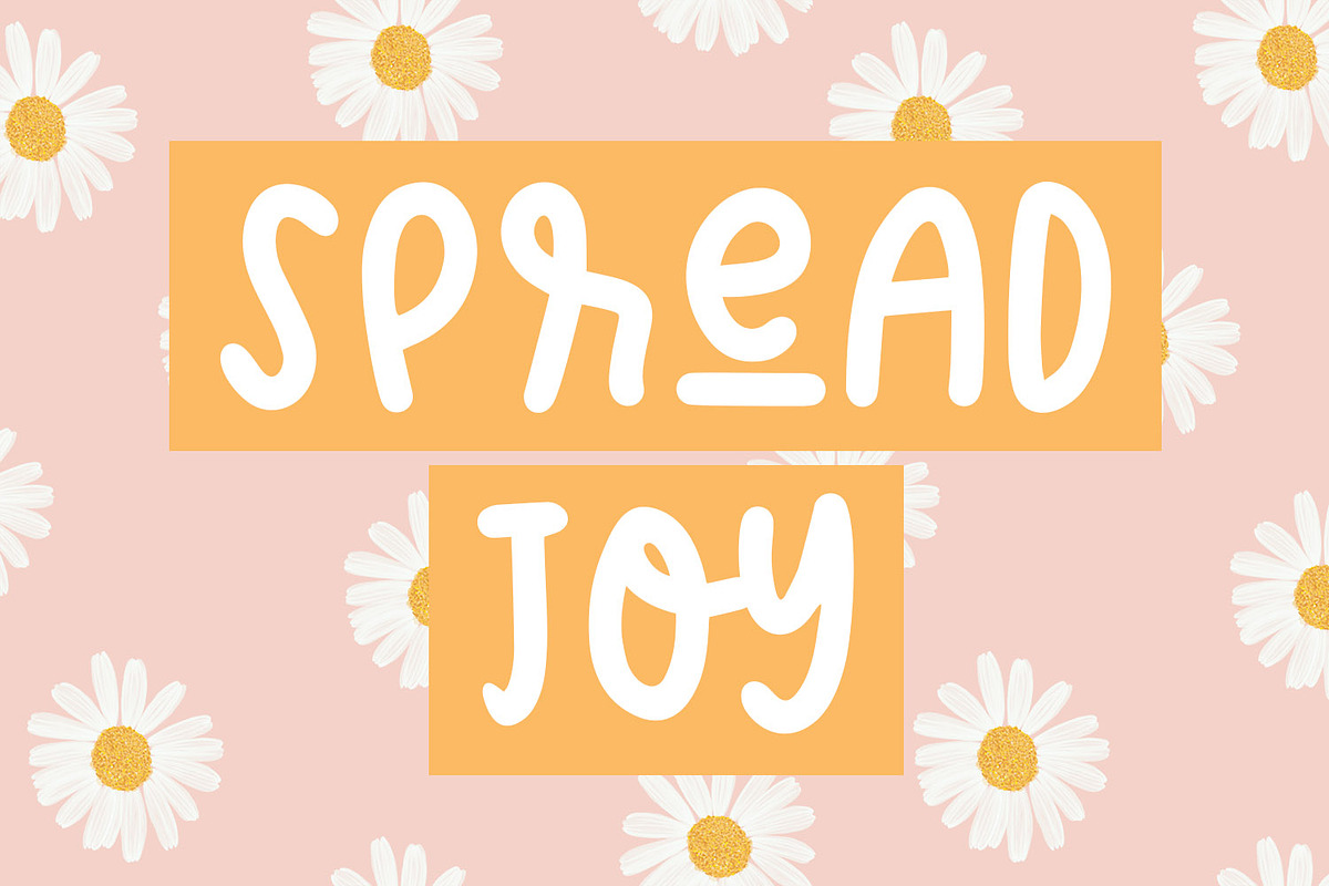 Spring Fling, Bubbly Sans Font, a Sans Serif Font by Jordyn Alison Designs (Photo 7 of 11)