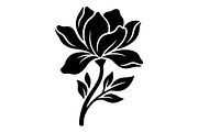 Floral Rose Lotus Silhouette, an Object Graphic by Gfx_Store (Thumbnail 8 of 14)