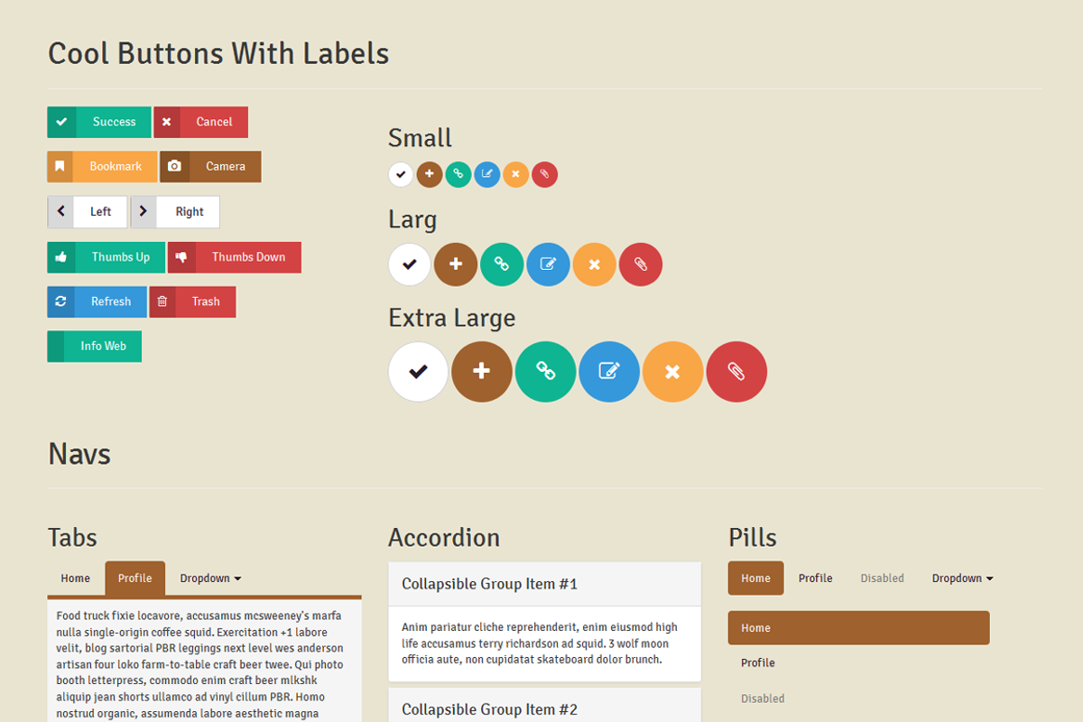 Royal UI - Bootstrap 3 Skin, a Bootstrap Template by Jnix Tech (Photo 3 of 5)