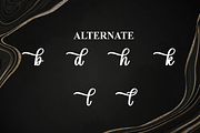 Black Sample | Script Font, a Handwritten Font by Scratchones (Thumbnail 8 of 9)