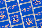 CUTEYA handwritten cute font, a Font by Nonceni (Thumbnail 7 of 19)