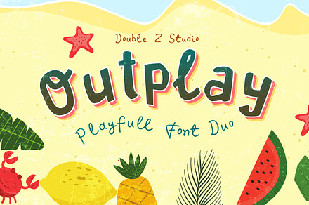 Outplay - Playfull Font Duo