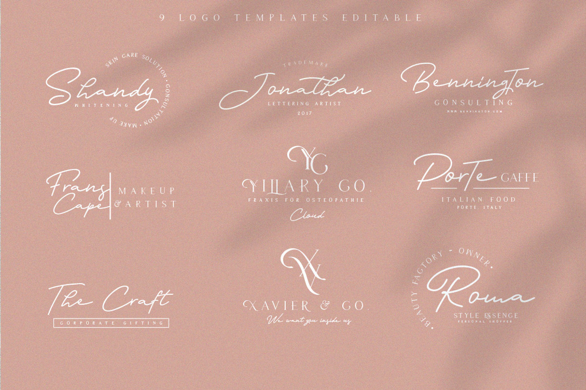 Anetha Faith Signature Font Duo preview 8
