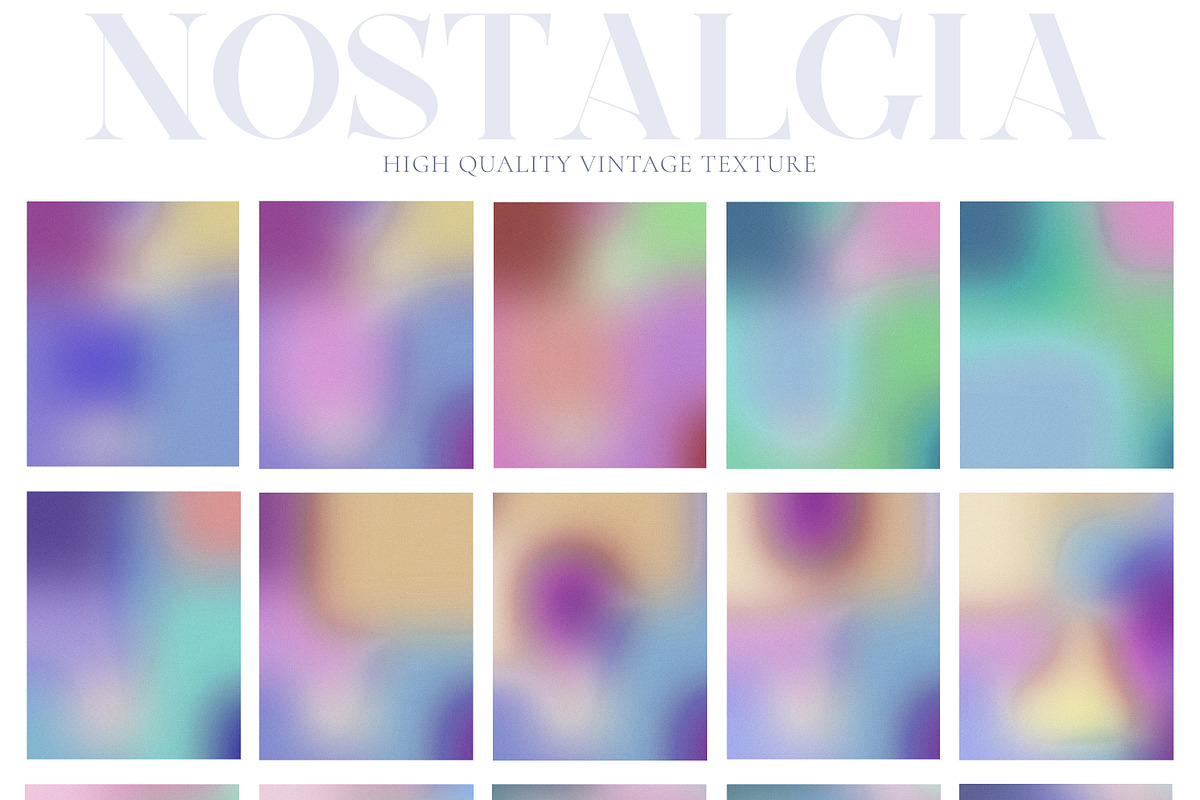 SALE Nostalgia Grainy Gradient, a Texture Graphic by Vintage Digital Textures (Photo 5 of 9)