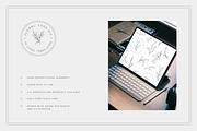 Botanical Logo kit, a Branding & Logo Template by Davide Bassu (Thumbnail 4 of 13)