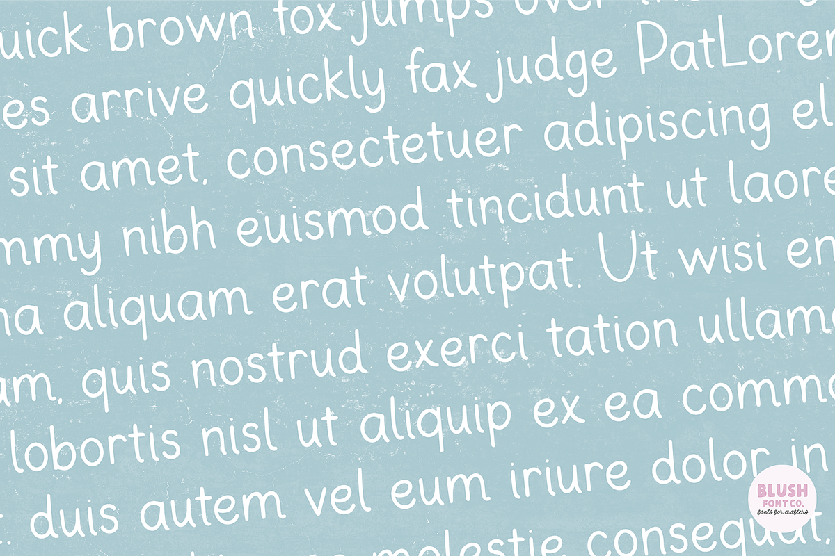 BACK TO SCHOOL Mini Font Bundle, a Sans Serif Font by Blush Font Co. (Photo 4 of 21)