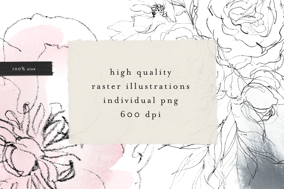 Refinement – drawing set, a Texture Illustration by Helen Halik art (Photo 9 of 9)