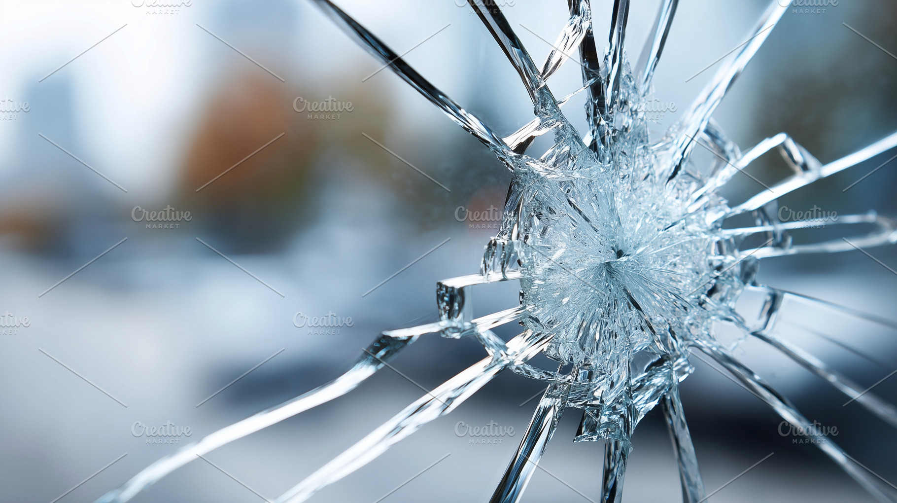 Close up of shattered glass window, a Background Photo by MistyDay