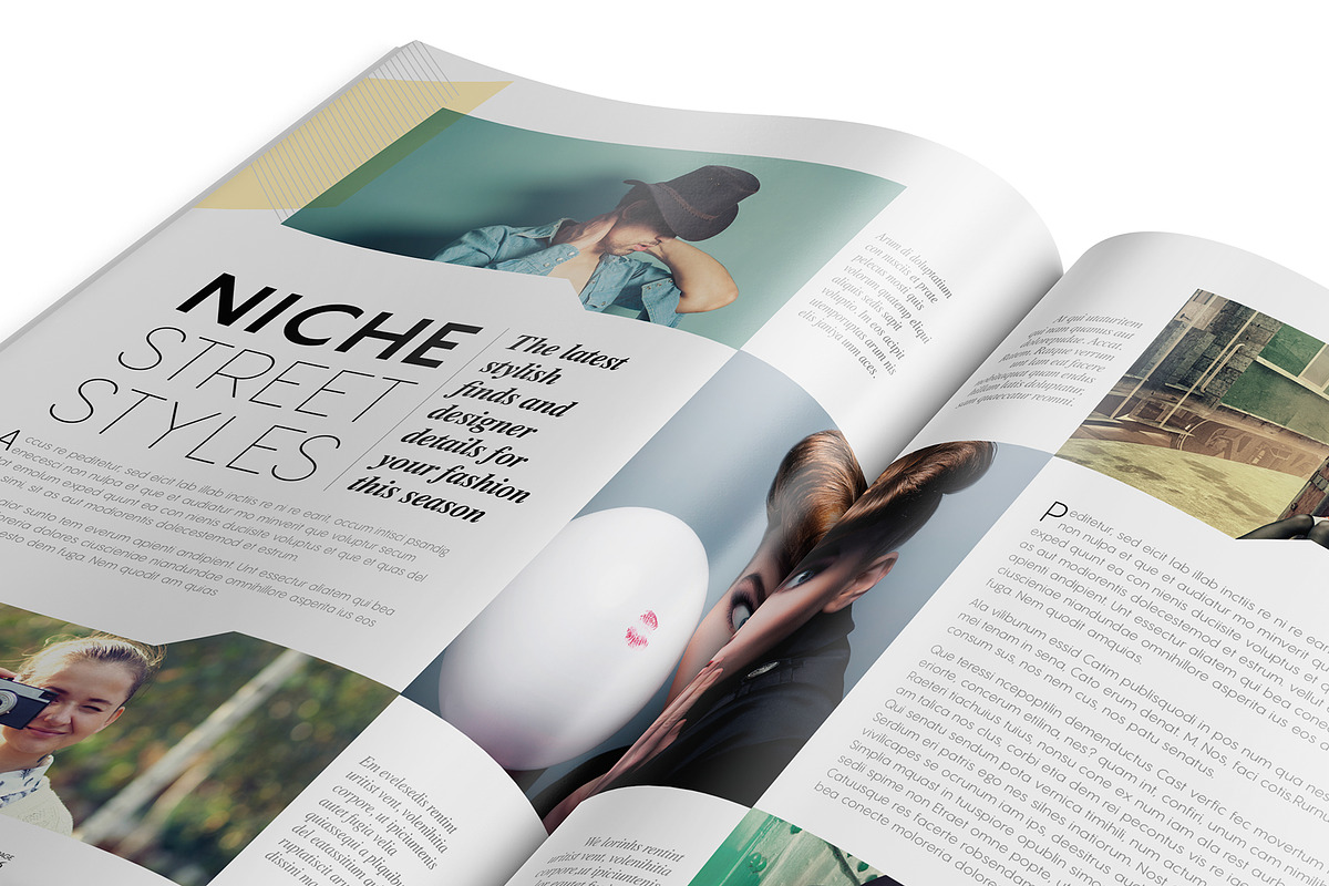 Magazine Template InDesign 09, a Magazine Template by Love Graphic Design (Photo 5 of 28)