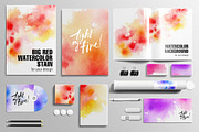 watercolor stain light my fire, a Texture Graphic by coconut_forest (Thumbnail 2 of 3)