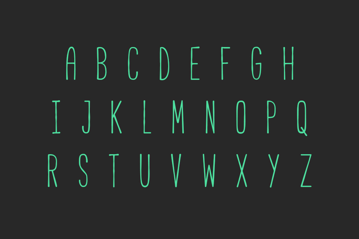 Cabana - Handmade Font preview 4