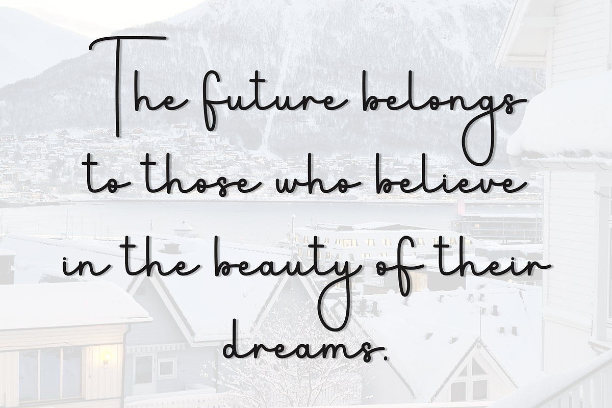 Mayfield, a Handwritten Font by FreshTypeINK (Photo 6 of 8)