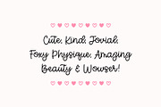 Keen Hand + Letters of Love Font Duo, a Handwritten Font by Miss Tiina (Thumbnail 4 of 5)